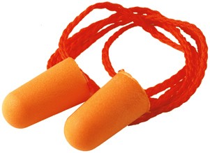 3M 1110 Corded Ear Plugs 35dB SNR Foam
