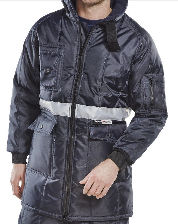 Beeswift Coldstar Freezer Jacket 3M Thinsulate EN342 Cold Protection