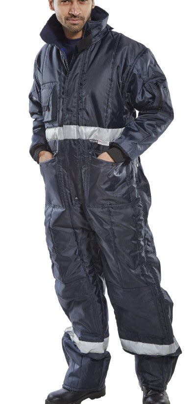 Click Freezer 'Coldstar' 3M Thinsulate Lined Zipped Coverall EN342