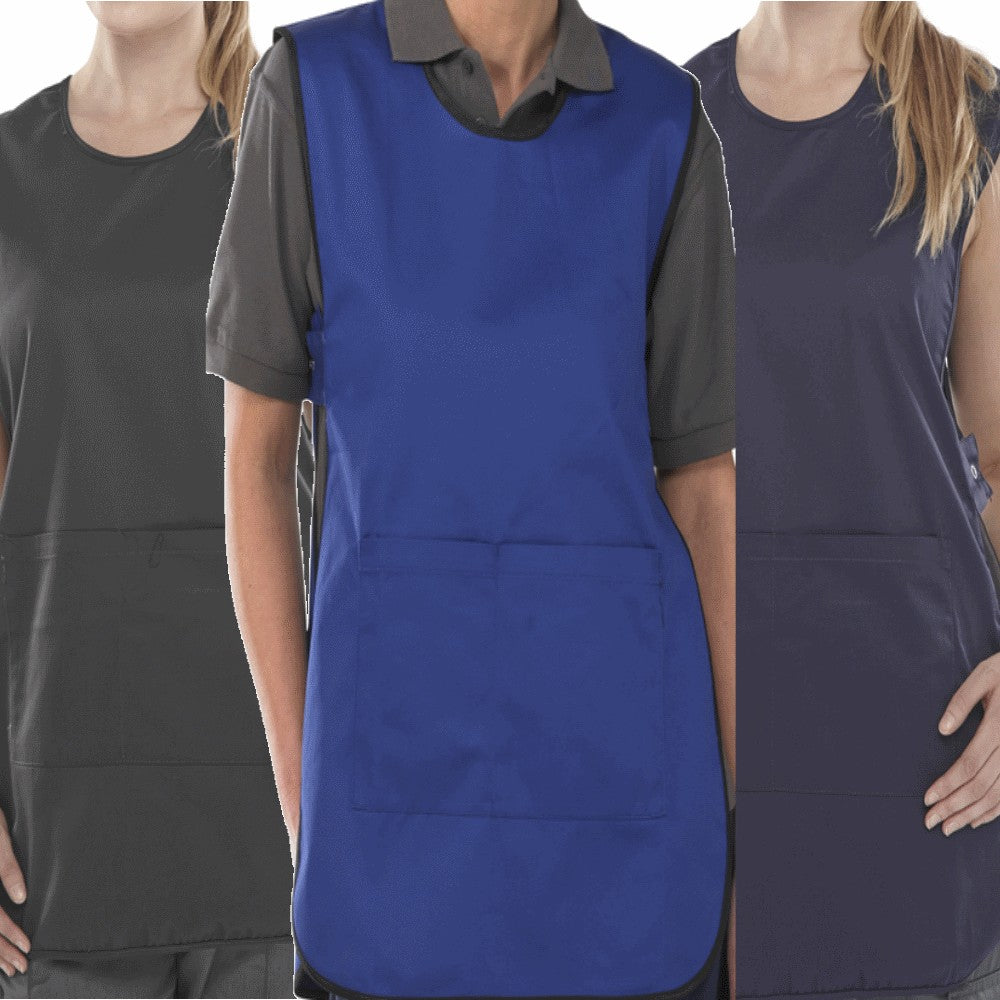 Beeswift Polycotton Tabard With Pocket Adjustable Side Fastening Workwear