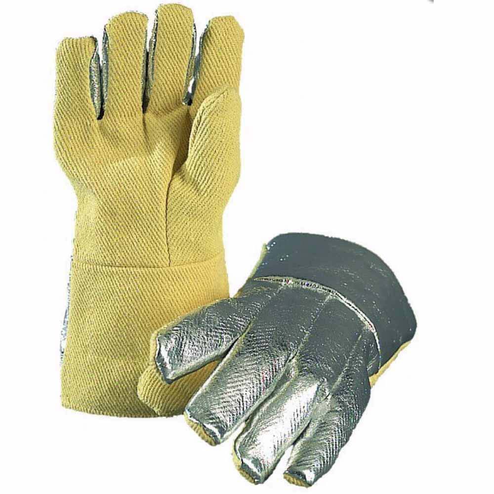 GoodPro 500°C Extreme Heat Work Gloves Aramid Aluminised Protection