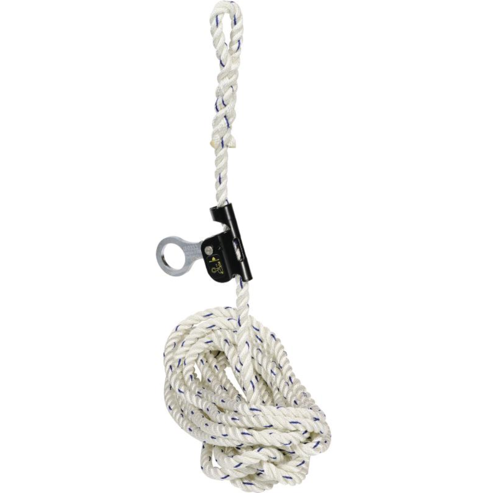 DeltaPlus Fennec Sliding Fall Arrester on 12mm Rope