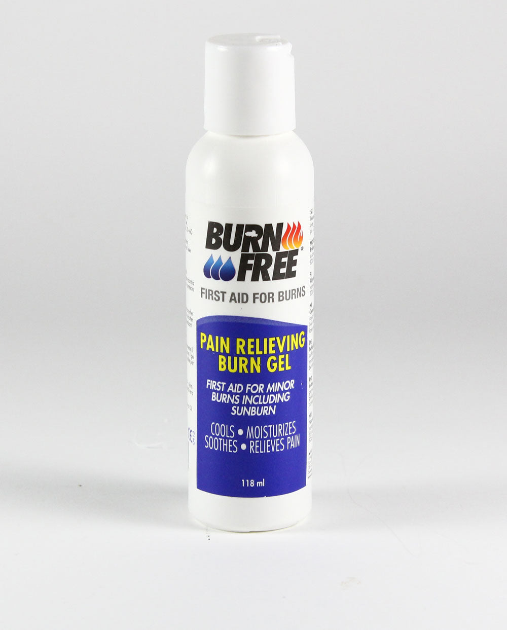 Burn Free Burns Gel 118ml Hydrogel Medical Device Rapid Pain Relief