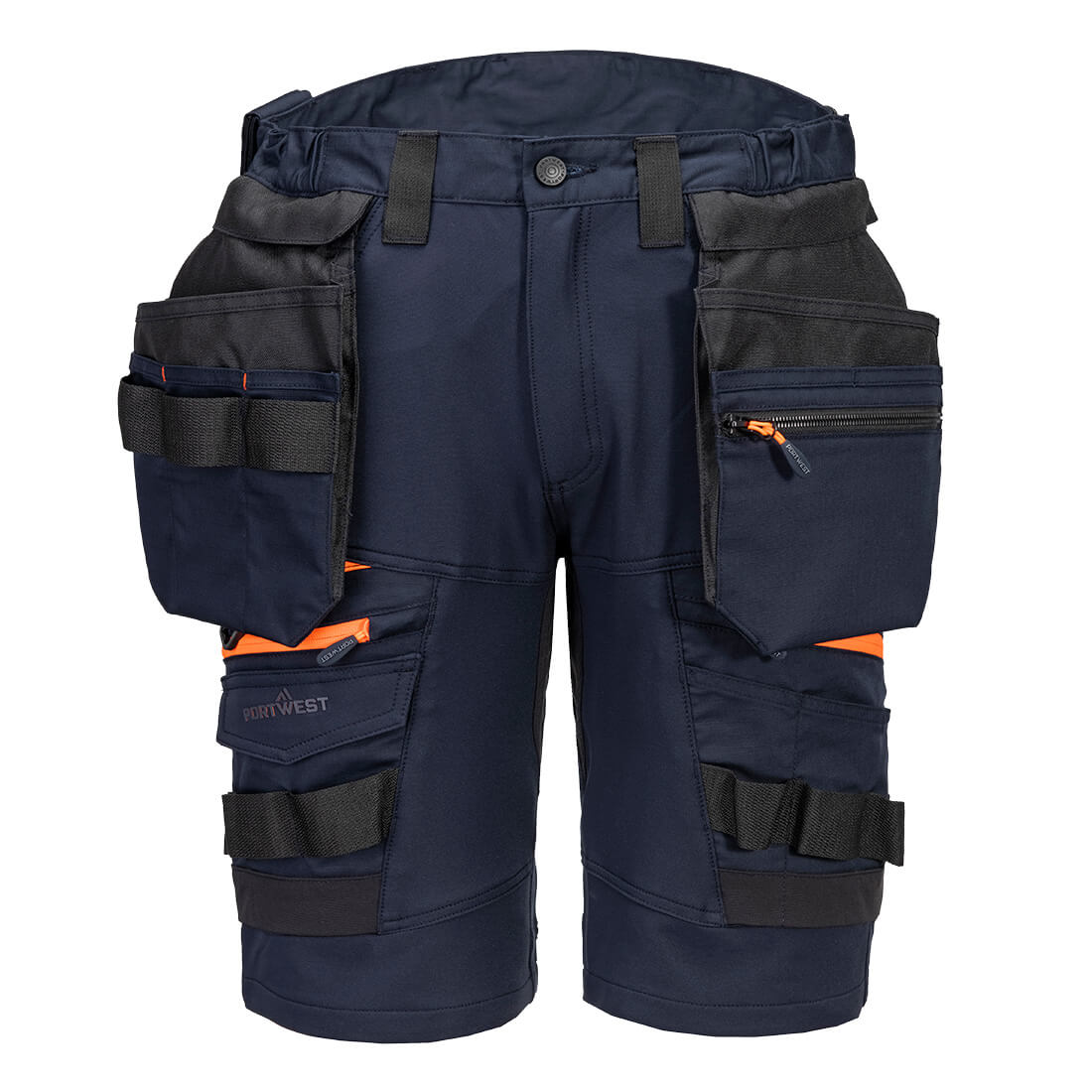 Portwest DX4 Detachable Holster Pocket Shorts Multi Pocket Work Shorts