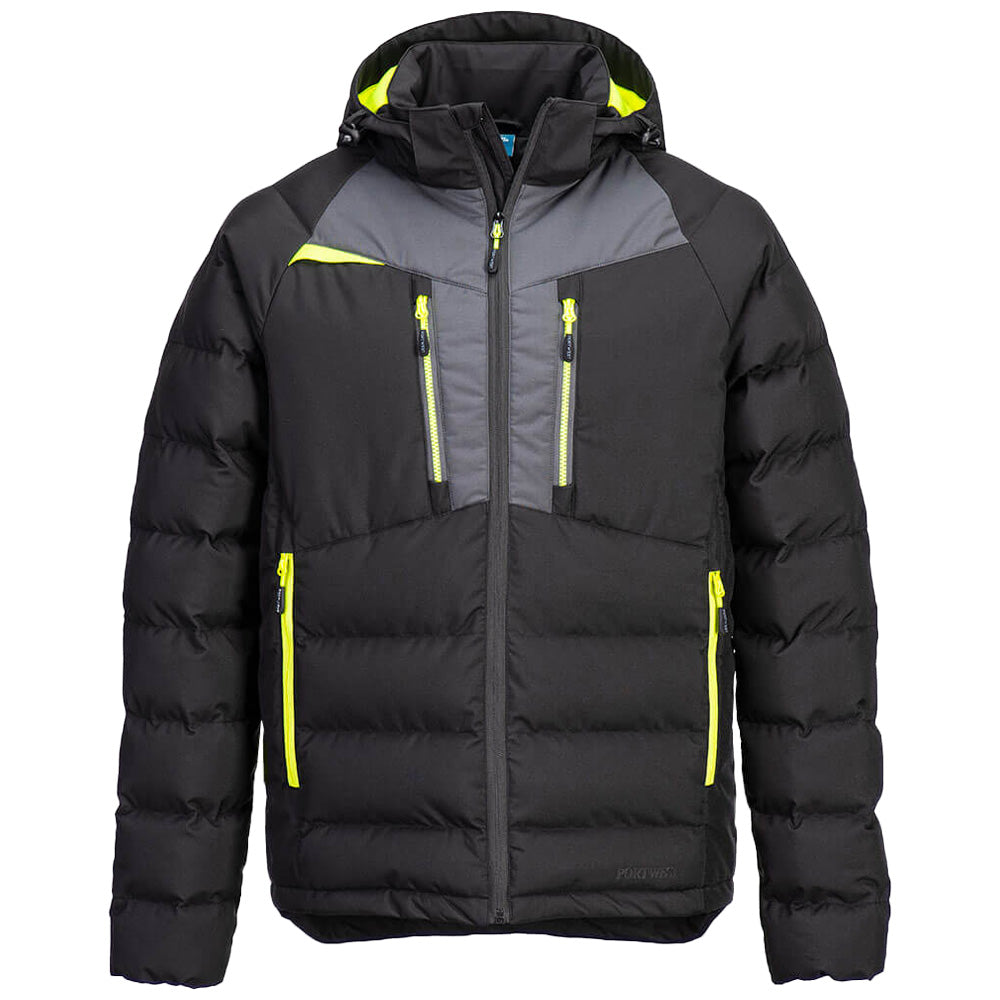 Portwest DX4 Heavy Baffle Jacket Insulated Waterproof Winter Workwear