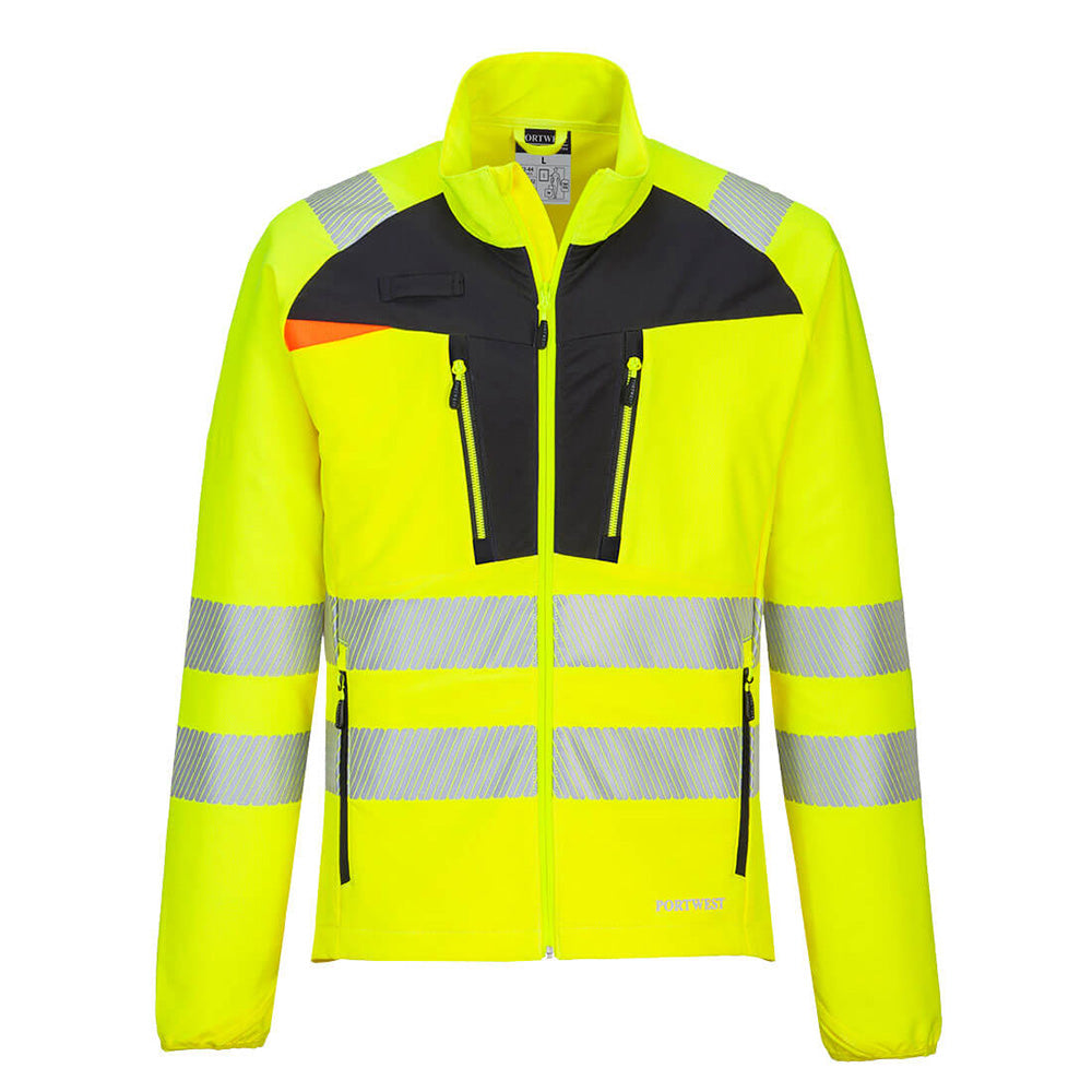 DX481 Hi-Vis Softshell Jacket for Ultimate Visibility