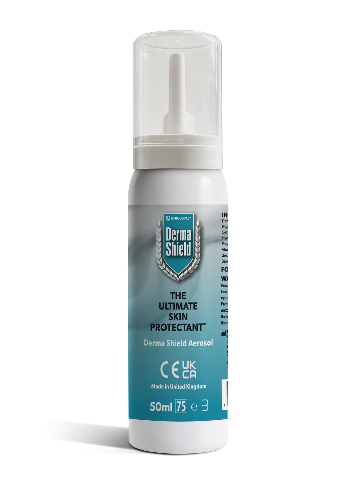 Dermashield Aerosol Mousse 50ml Skin Protection Dermatitis Barrier Cream