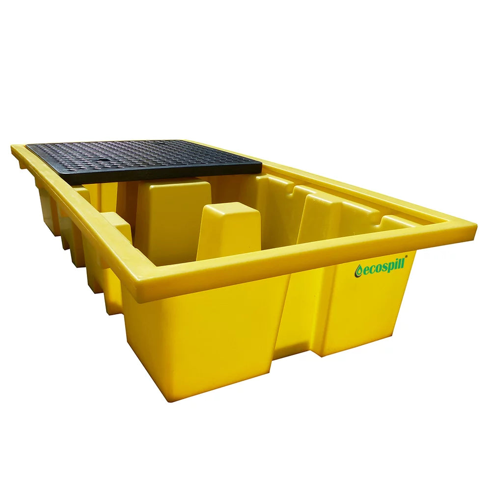 Ecospill Double IBC Spill Pallet 1140L Polyethylene Containment