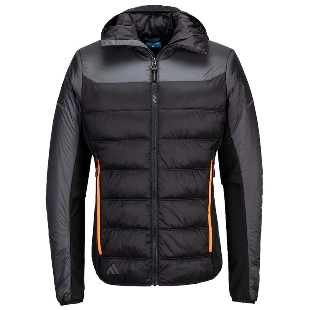 Portwest EV471 Insulated Baffle Jacket Water Resistant Winter Work Coat