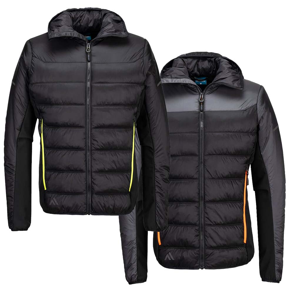 Portwest Insulated Water Resistant Stretch Baffle Jacket
