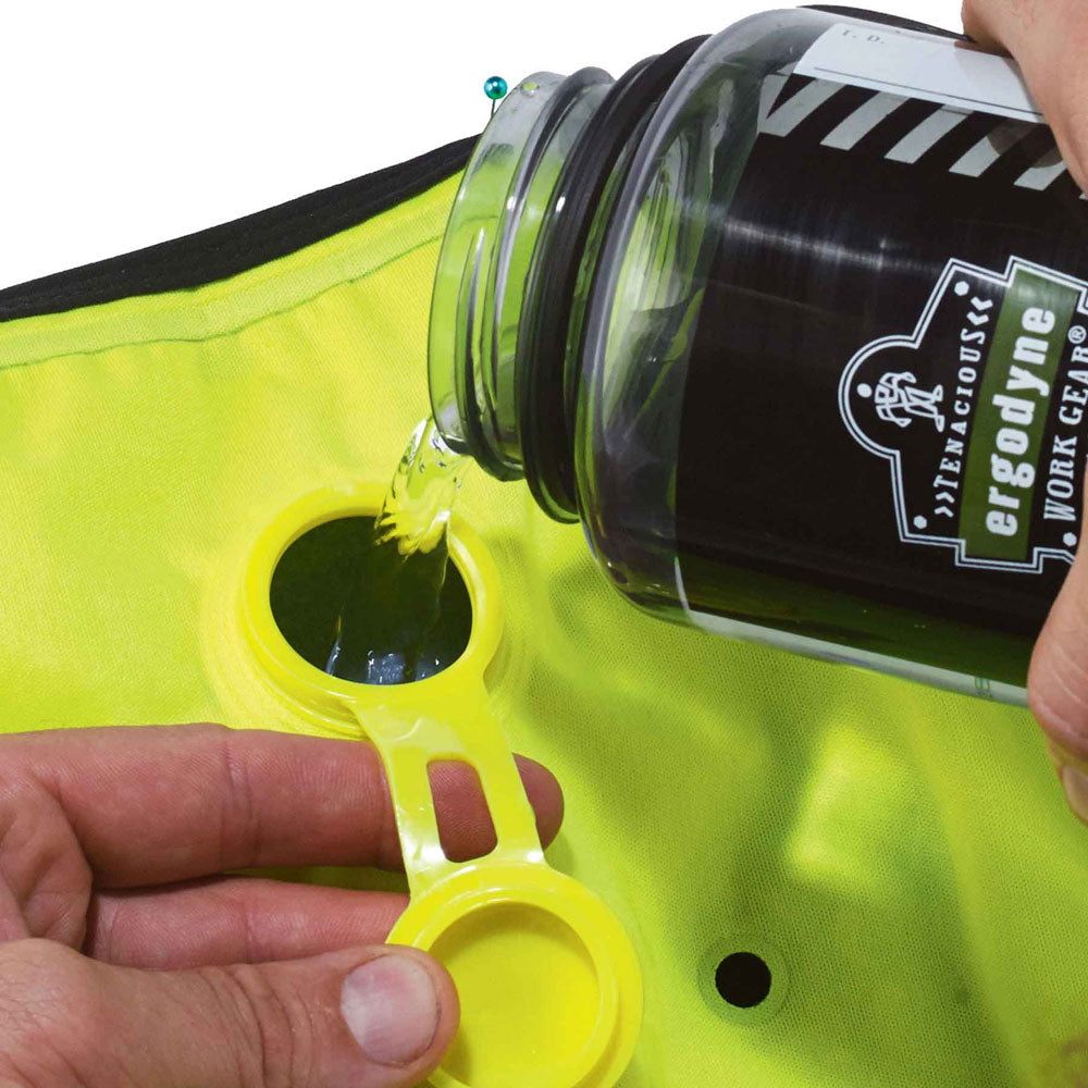 Ergodyne Dry Evaporative Cooling Vest Lime Green