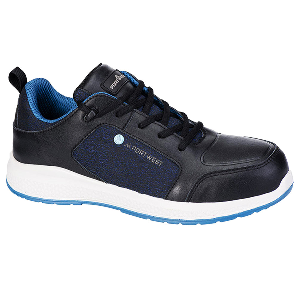Portwest Eco II Trainer S3 SRC Metal Free Safety Work Shoe