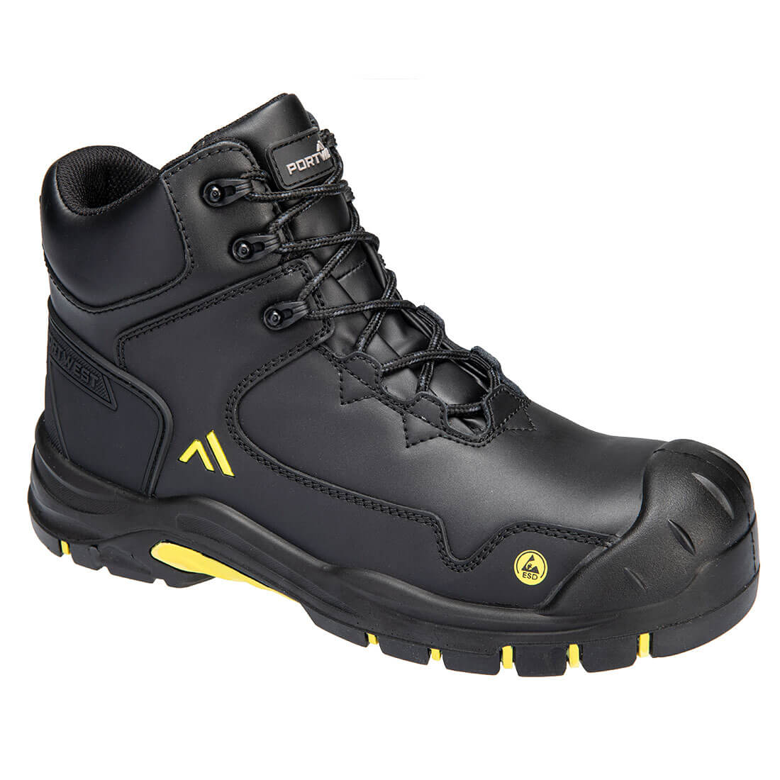 Portwest Composite Action Leather Mid S3 Safety Boot