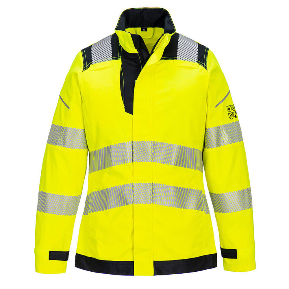 Portwest Womens Hi Vis Jacket Breathable Ladies Workwear
