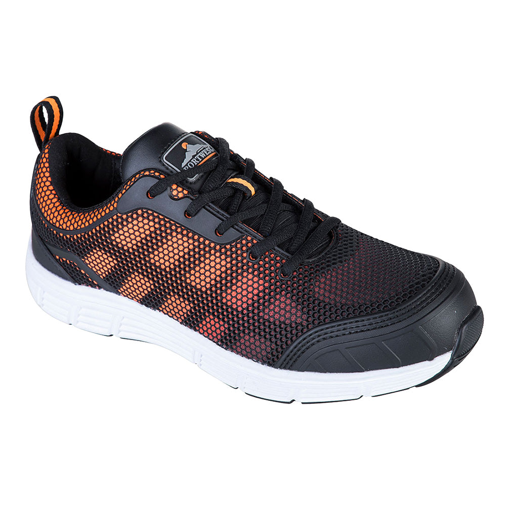 Portwest FT15 Steel Trainer S1P Safety Footwear Mesh Breathable Work Shoes