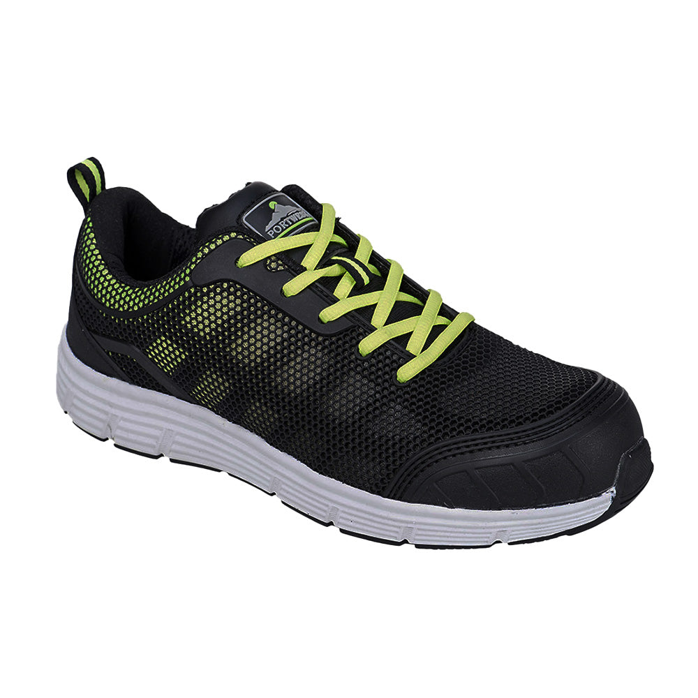 Portwest FT15 Steel Trainer S1P Safety Footwear Mesh Breathable Work Shoes