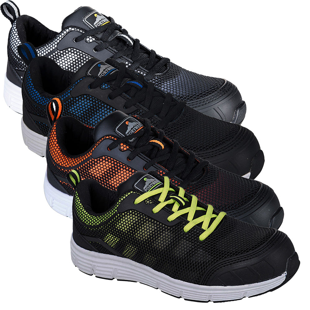 SteeLite Tove Steel Cap Trainers Breathable Work Shoes