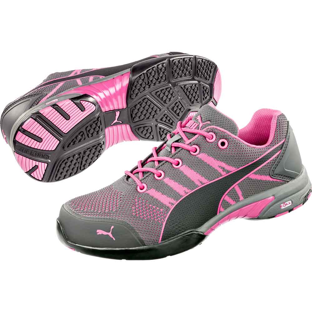 Ladies Puma Celerity Knit Pink Low Safety Trainer