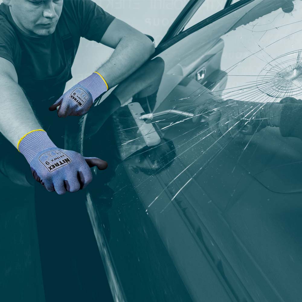 Unigloves Nitrex 241NFX Cut Resistant Gloves Level F Oil Grip