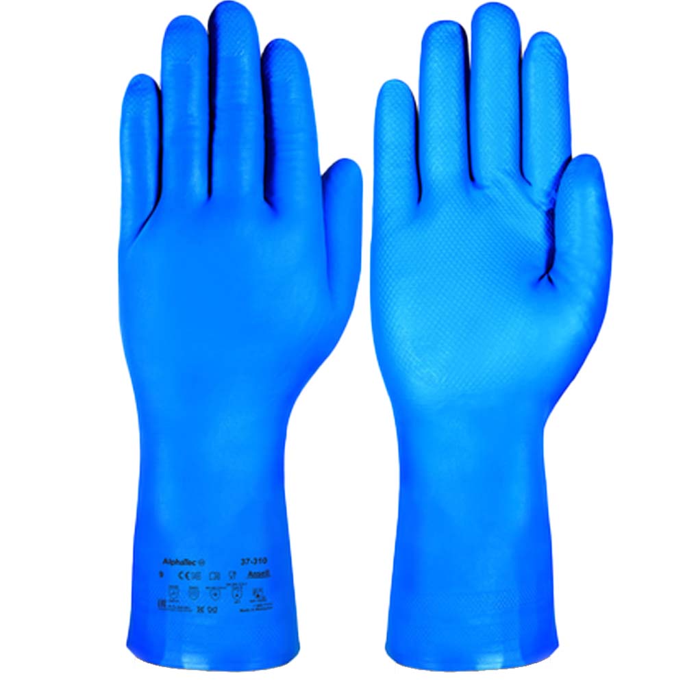Ansell AlphaTec 37-310 Nitrile Food Processing Gloves Chemical Protection
