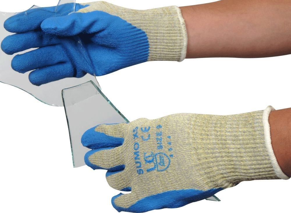 UCi Sumo Cut Resistant Gloves Level 5 Latex Coated Kevlar Safety Gloves