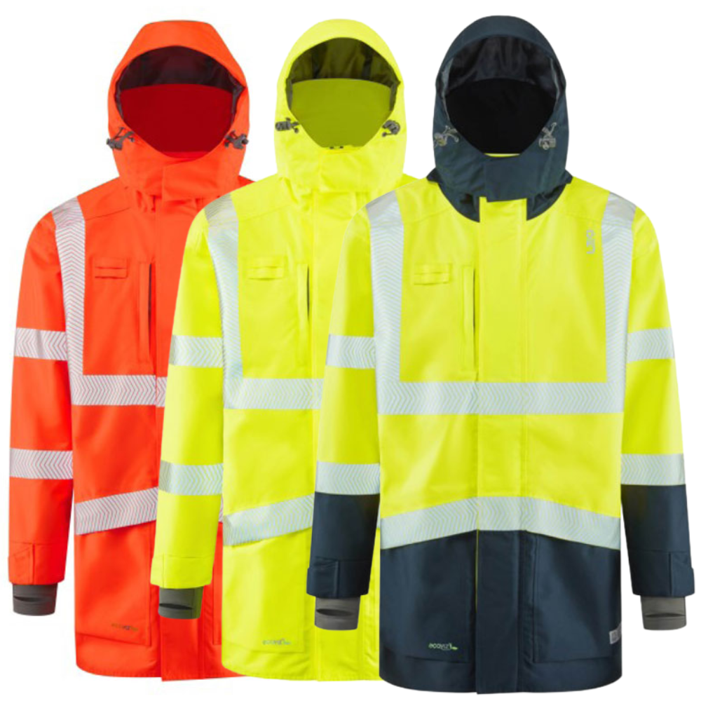 Leo Workwear EcoViz A04 Clovelly Breathable