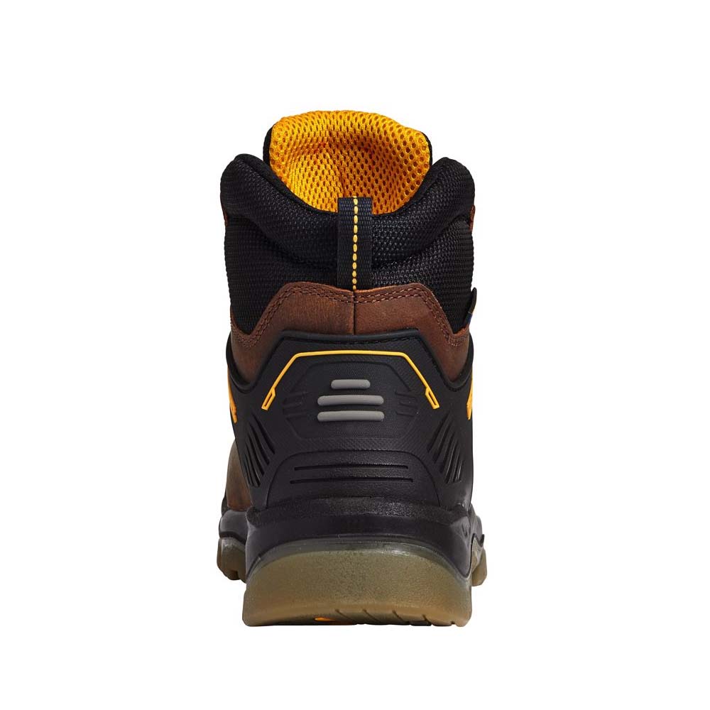 DeWalt Newark Brown Waterproof S3 Steel Toe Safety Boots