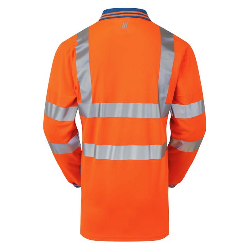 Pulsar Hi Vis Cut Resistant Polo Shirt Orange Level C Protection