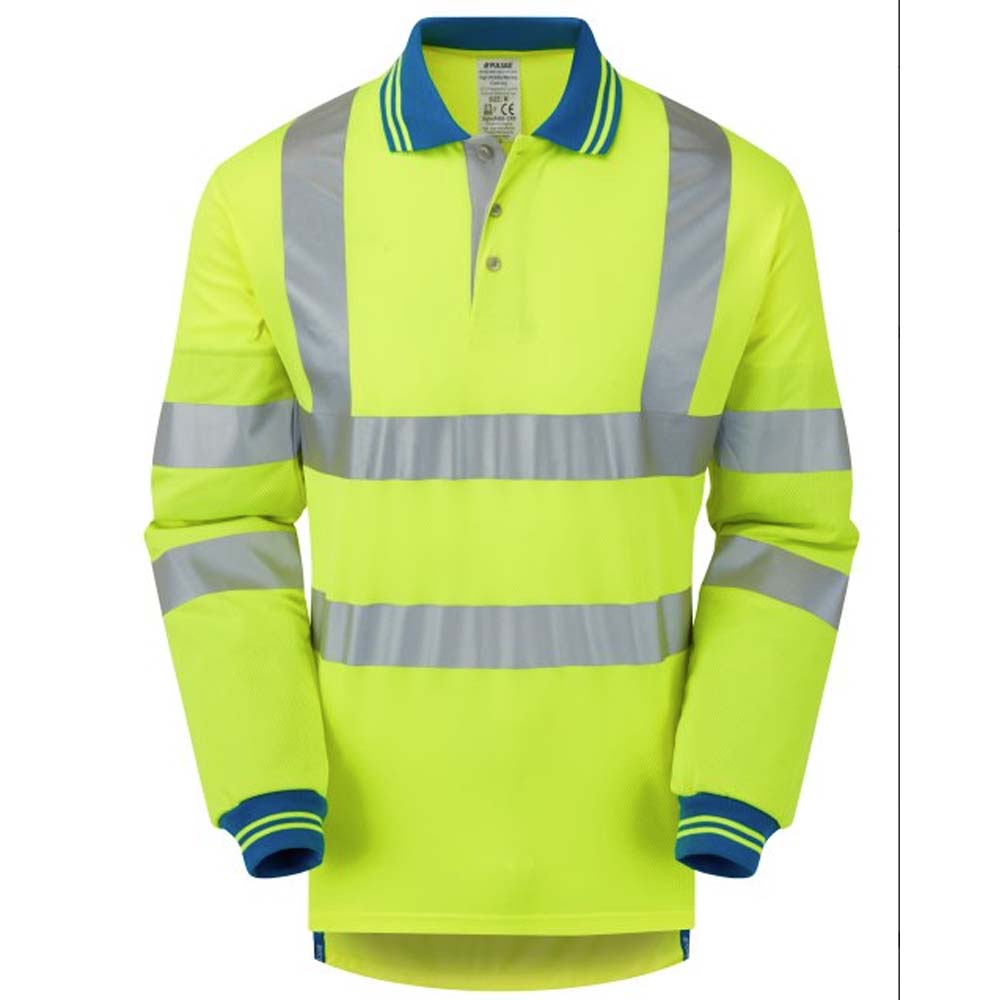 Pulsar Hi Vis Cut Resistant Polo Shirt Orange Level C Protection