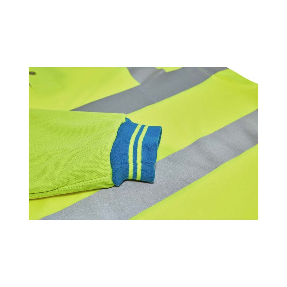Pulsar Hi Vis Cut Resistant Polo Shirt Orange Level C Protection