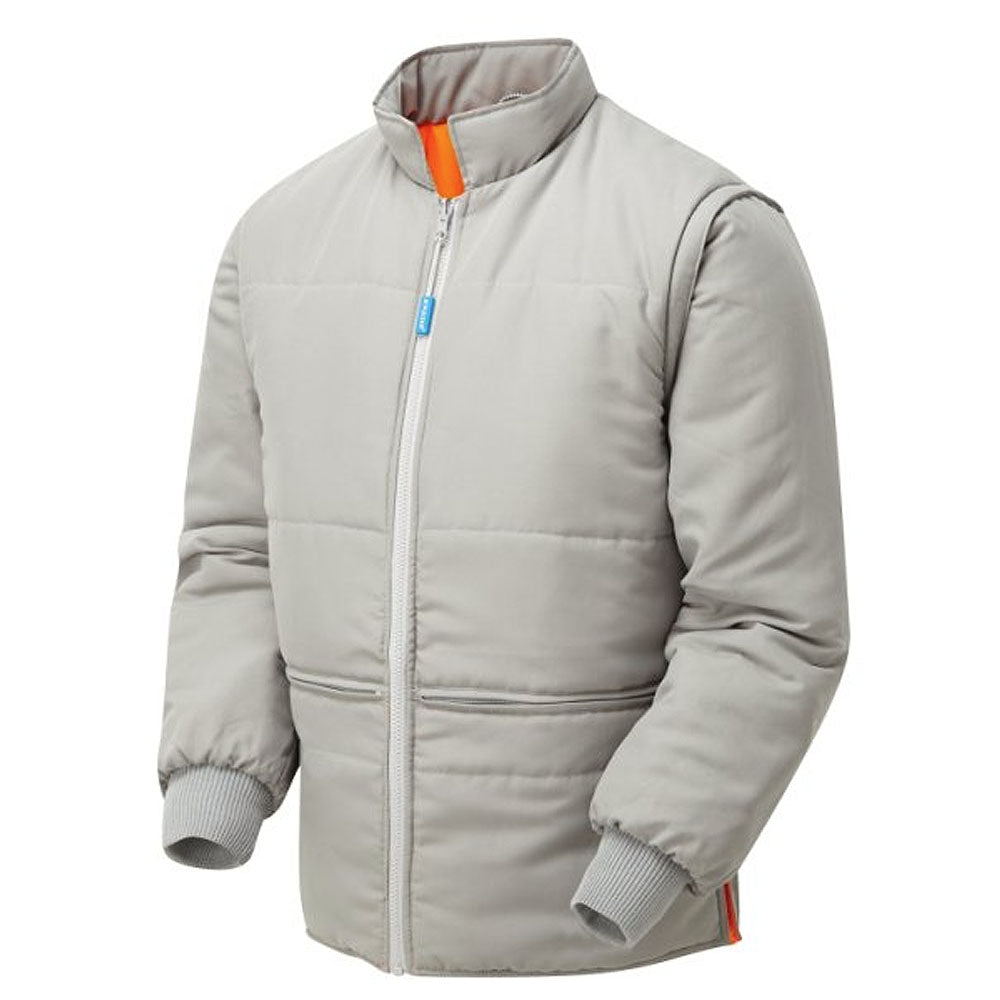 Pulsar Protect Hi Vis Body Warmer Orange Reversible Interactive Workwear