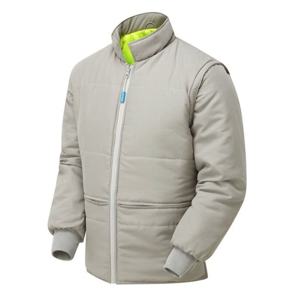 Pulsar Protect Hi Vis Body Warmer Orange Reversible Interactive Workwear