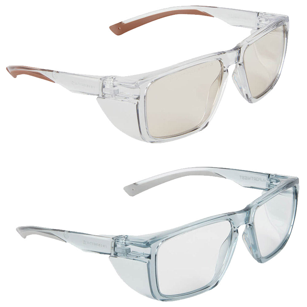 Portwest Blue Light Side Shields Safety Glasses