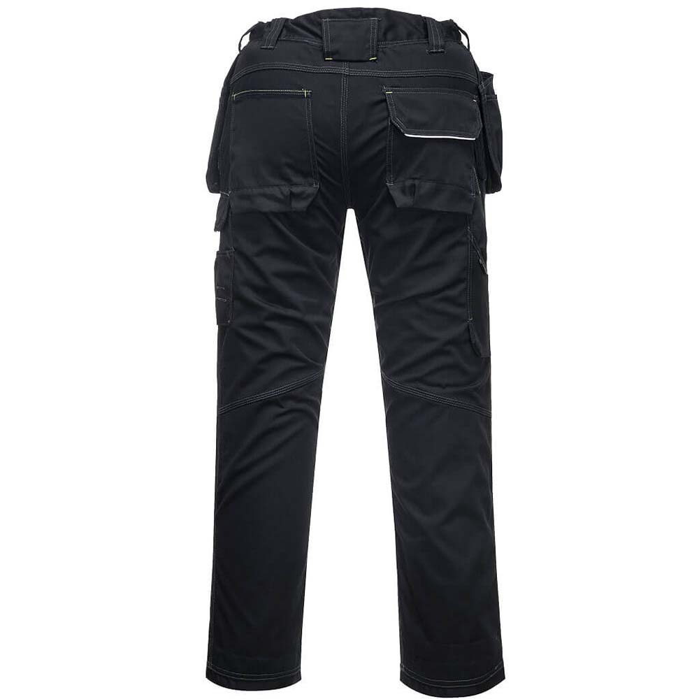 Portwest PW3 Stretch Holster Work Trousers Multi Pocket Knee Pad Trousers