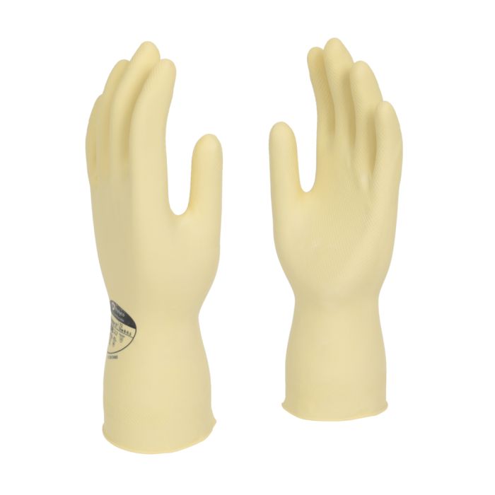 Polyco Processor II 30cm Mediumweight Unlined Natural Rubber Glove