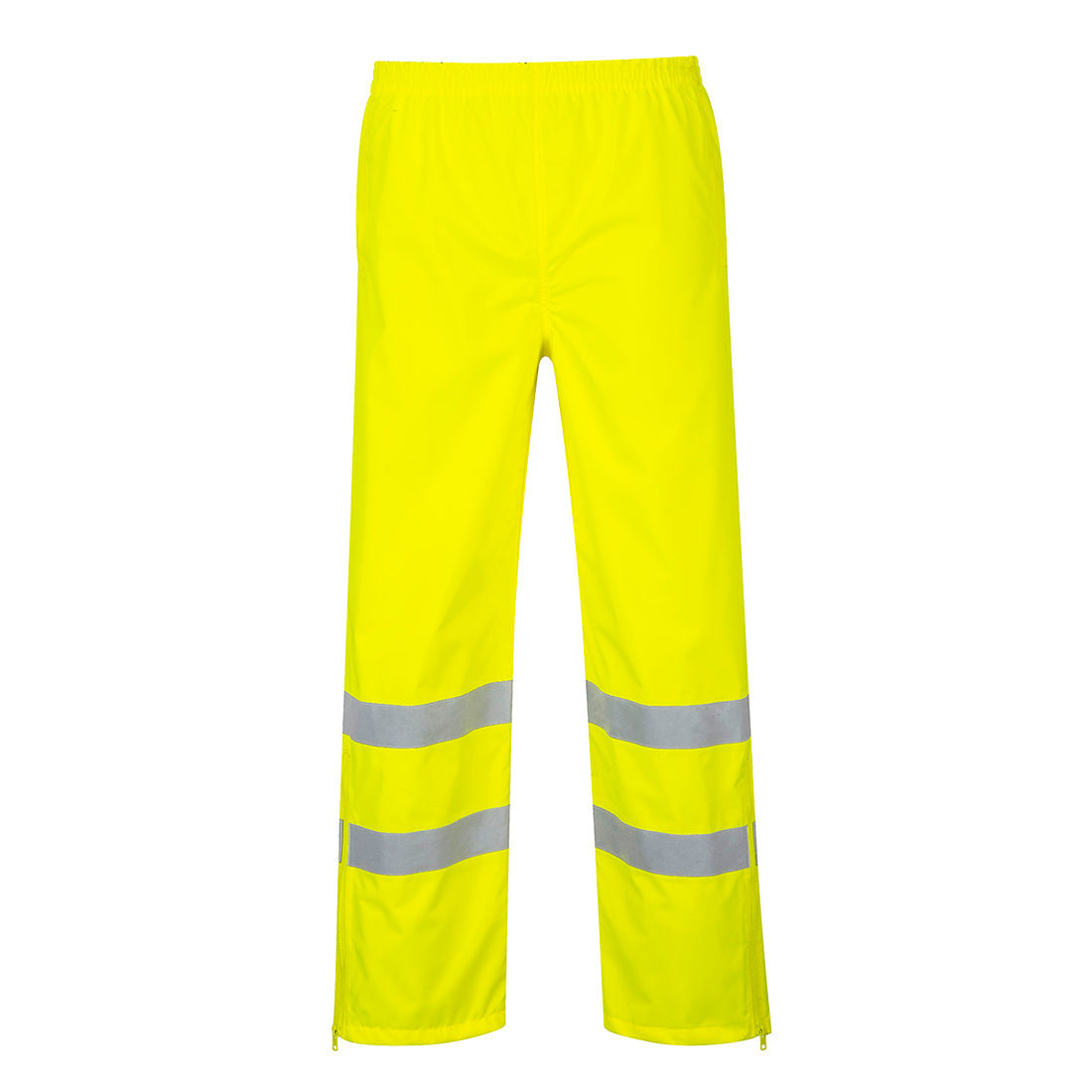 Portwest S487 Hi Vis Overtrousers Waterproof Breathable Work Trousers