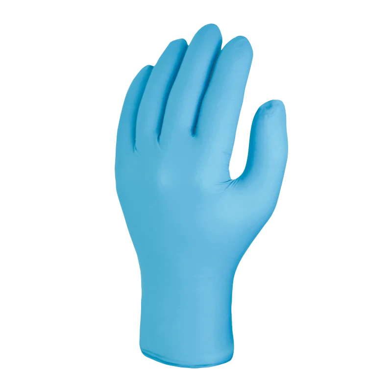 Skytec Utah Blue Nitrile Disposable Gloves Chemical Resistant Food Safe