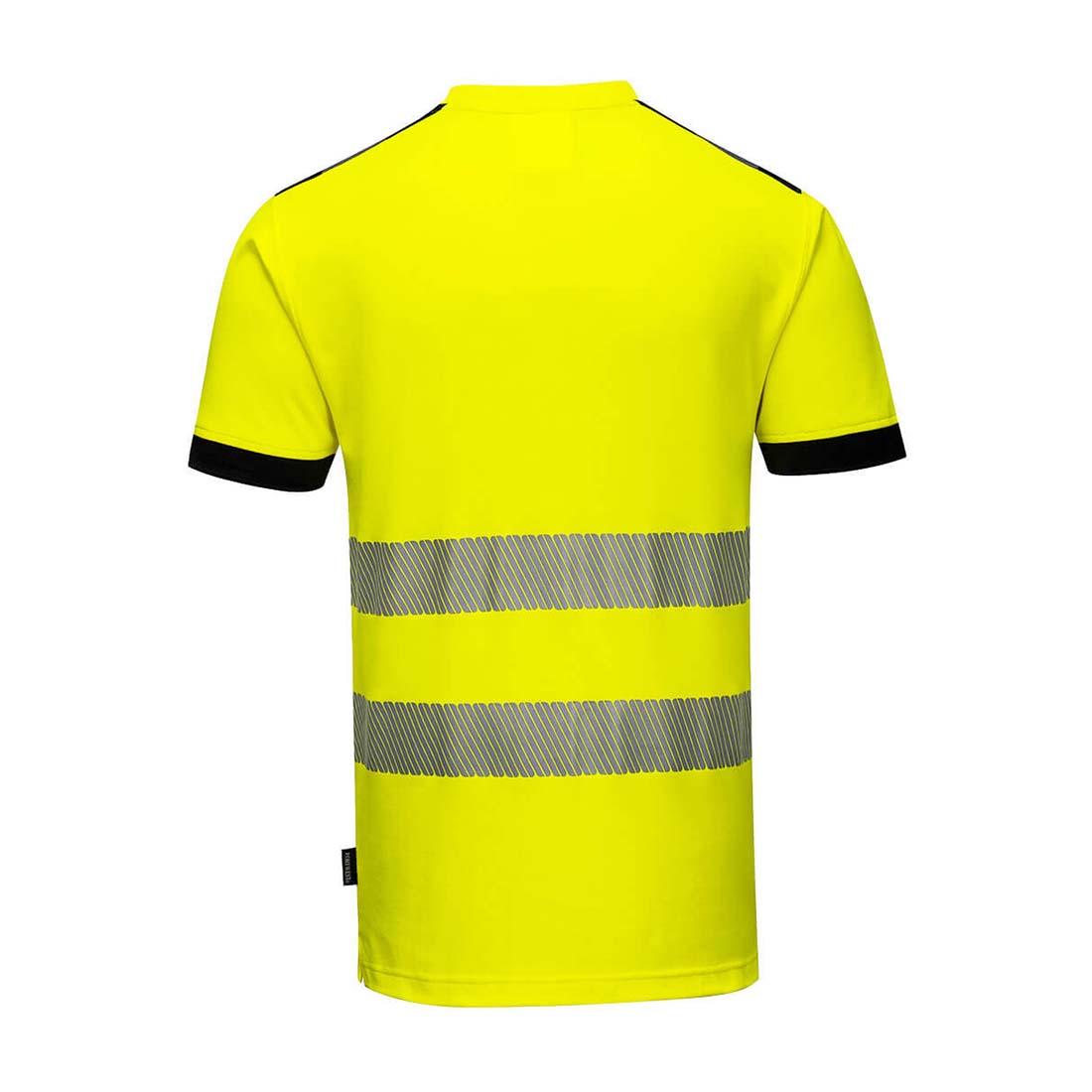 Portwest Hi Vis T-Shirt Cotton Comfort Yellow Reflective Work Tee