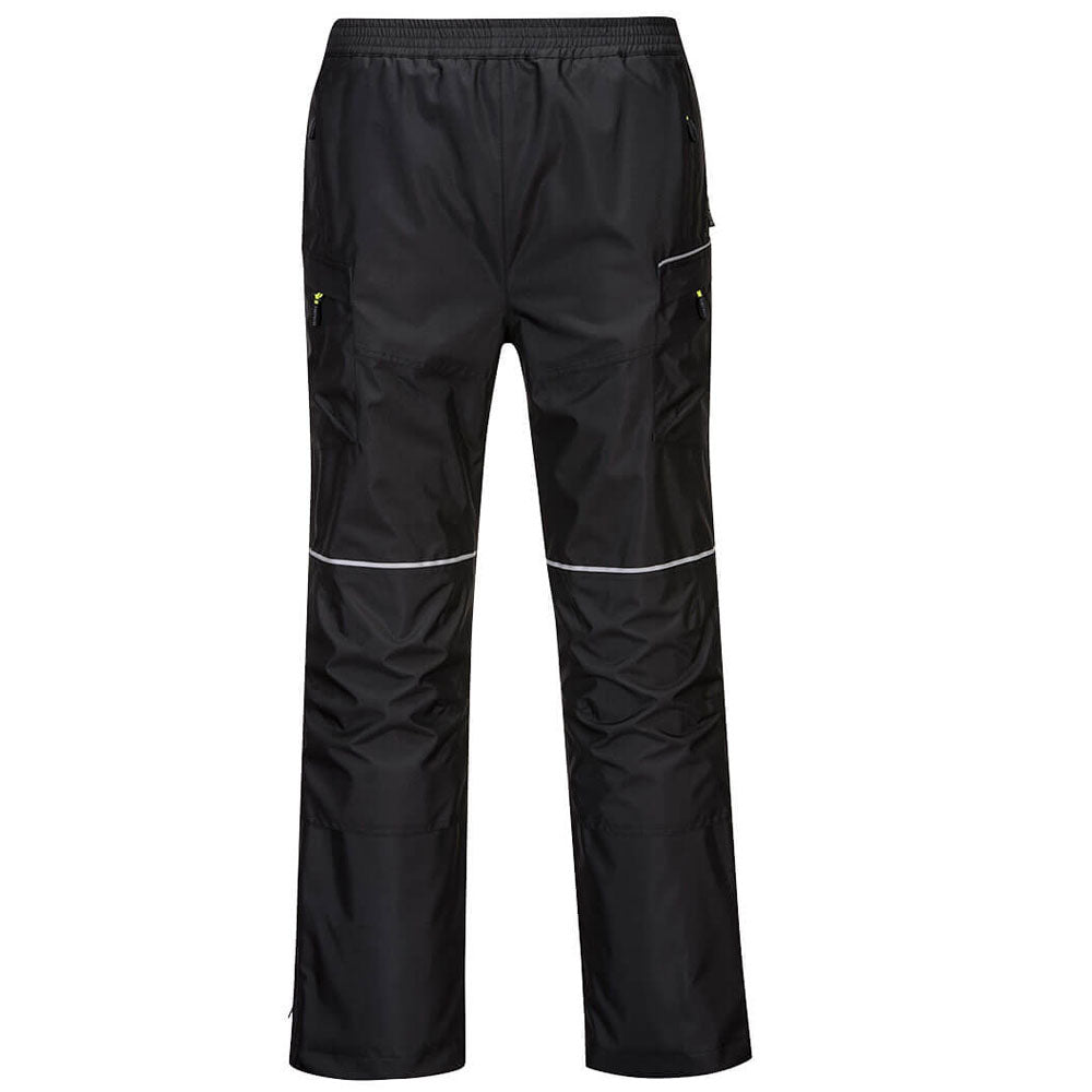 PU Coated Black PW3 Waterproof Trousers