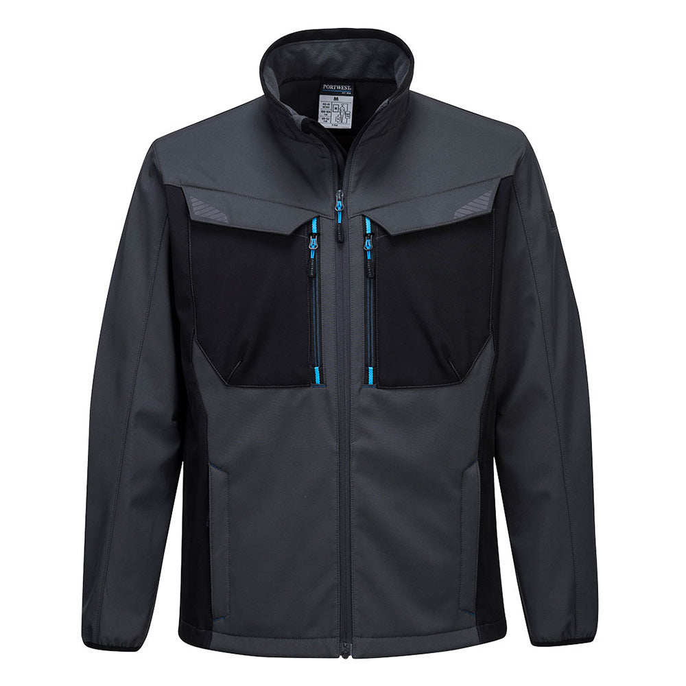 Portwest WX3 Softshell Jacket 3-Layer Windproof Water Resistant Workwear