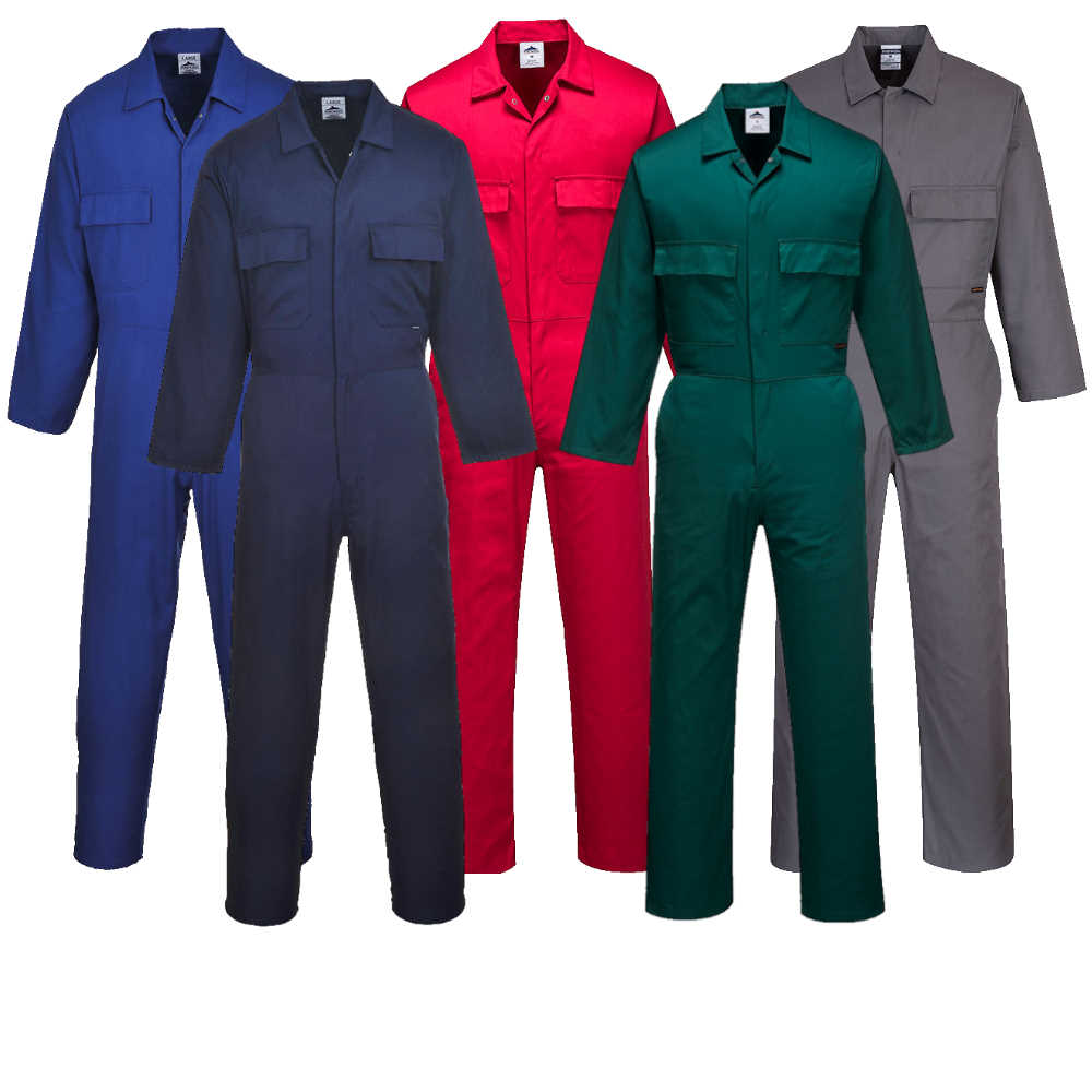 Durable 6 pocket Poly/Cotton Workwear Coverall