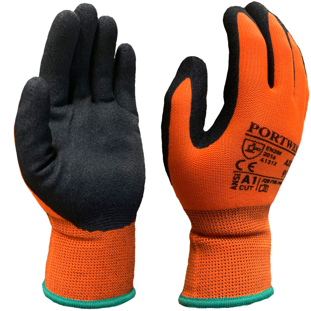 Portwest A335 Grip 15 Nitrile Sandy Glove Lightweight Work Gloves