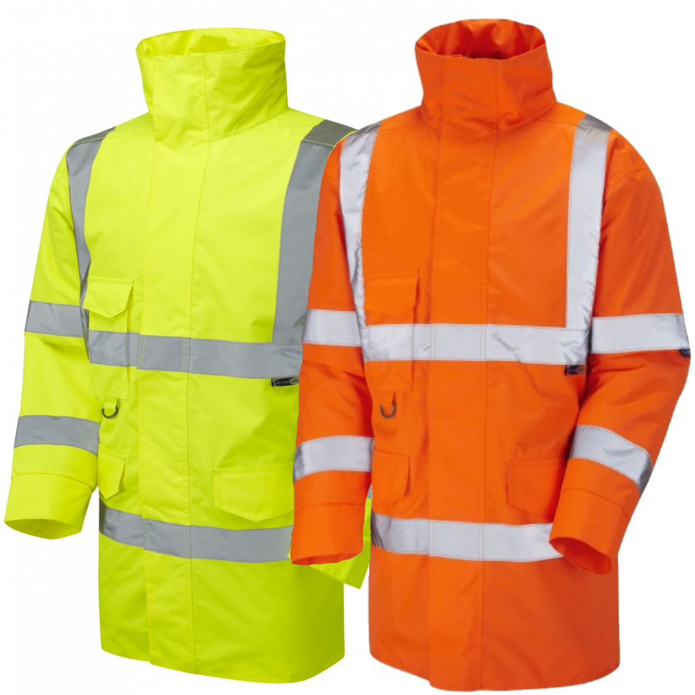 Leo Workwear Tawstock Hi Vis Anorak Class 3 Waterproof