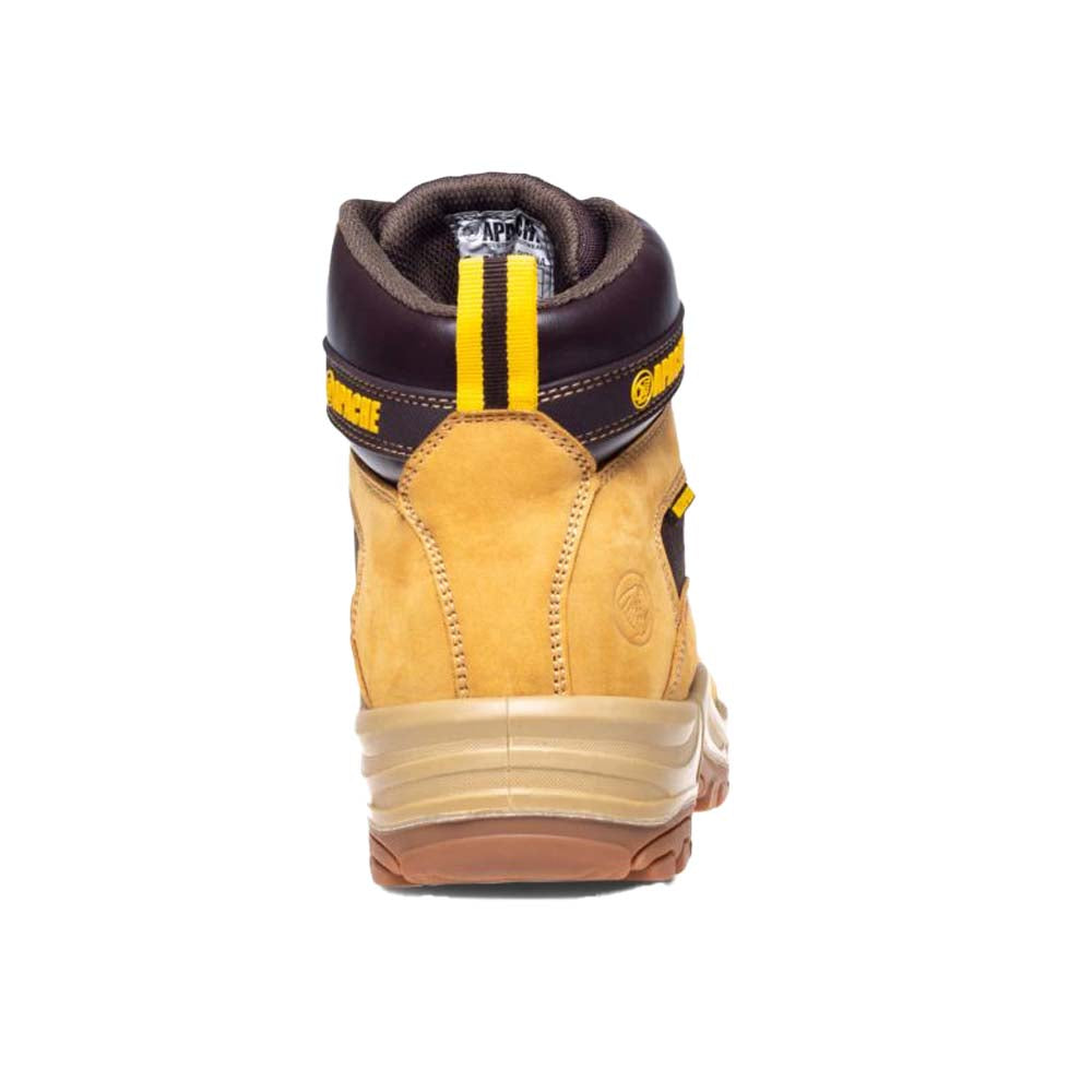 Apache ATS Arizona Safety Boot Honey Nubuck Non-Metallic Waterproof