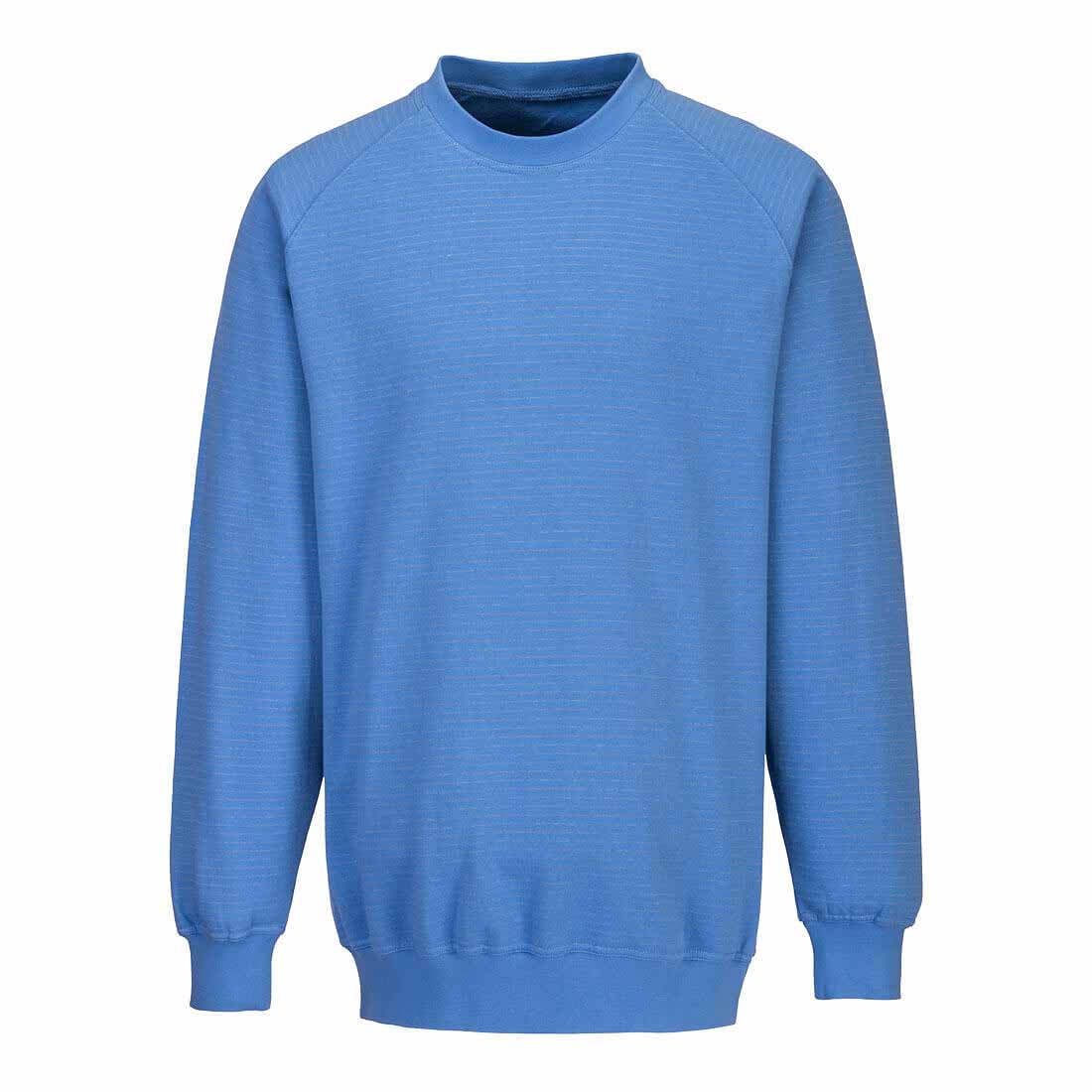 Portwest AS24 ESD Sweatshirt Antistatic Carbon Fibre Work Top