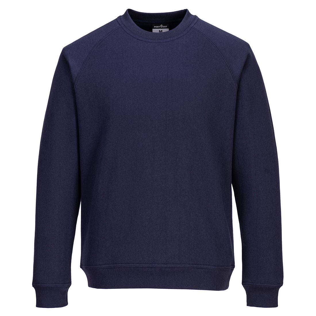 Portwest B330 Roma Women's Sweatshirt Navy Black Work Uniform