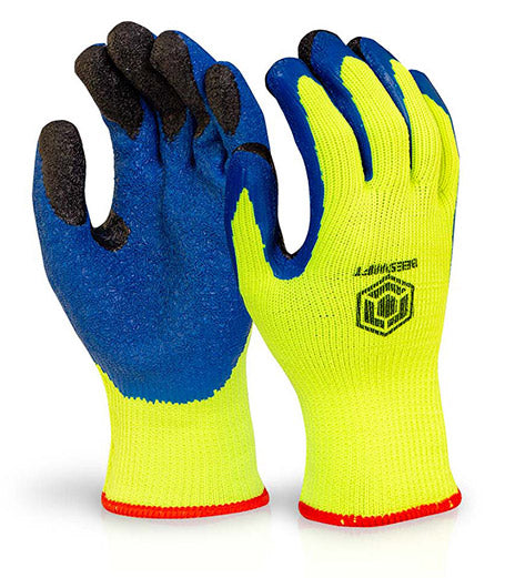Beeswift BF3 Latex Thermo-Star Freezer Gloves Double Dip Cold Protection