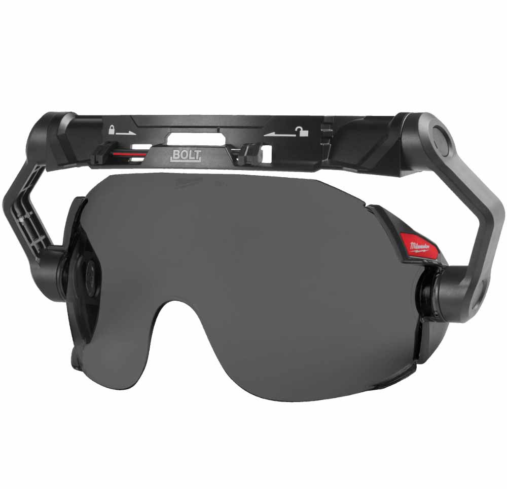 Milwaukee BOLT Universal Face Shield Panoramic Visor Clear Tinted