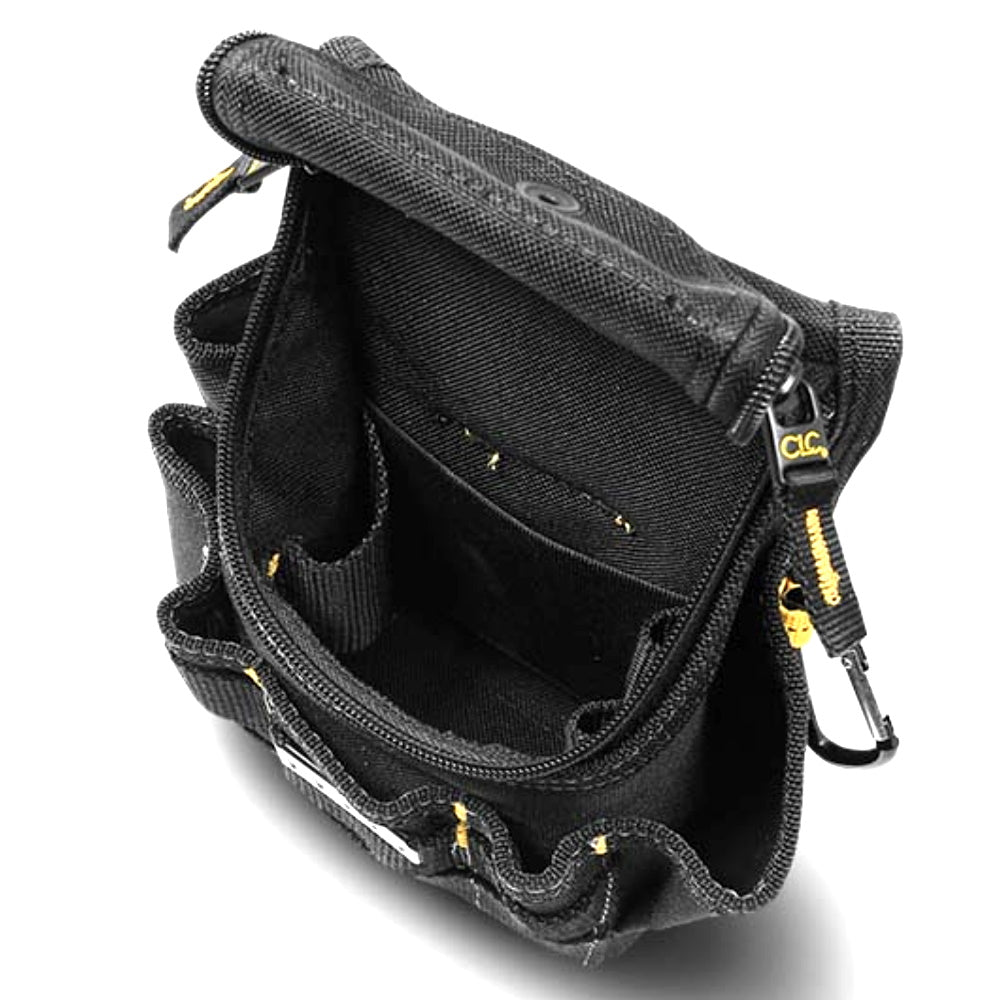 CLC Workgear 7 Pocket ZIPTOP Utility Pouch Small Tool Storage