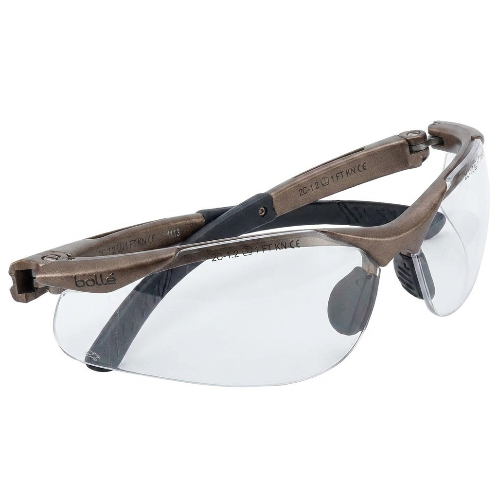 Bolle Contour II Safety Glasses Clear Anti-Fog